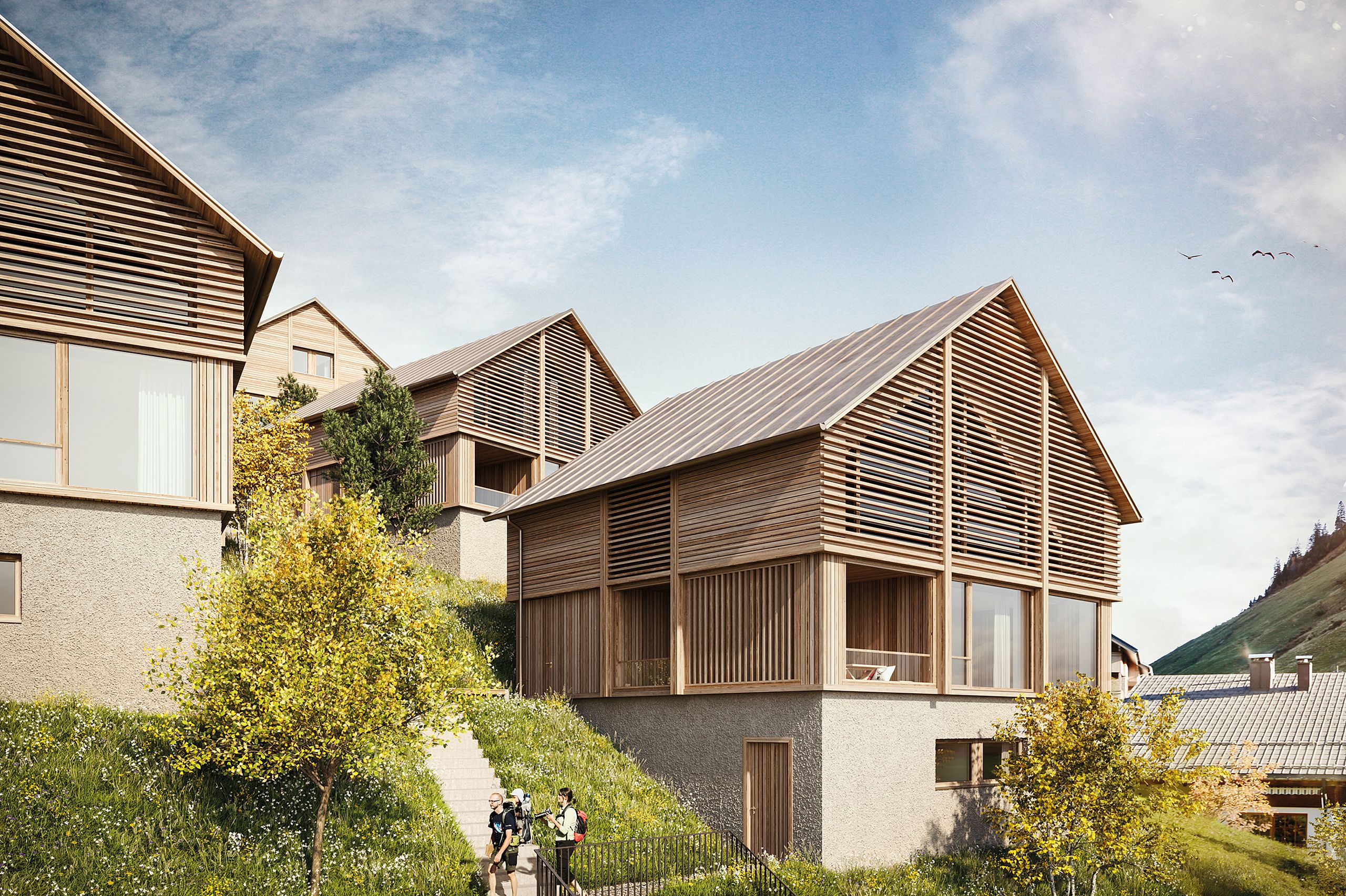 Walserchalets, Faschina